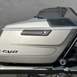Touring saddlebag latch cover on 2024 Street Glide and Road Glide FLHX, FLTRX