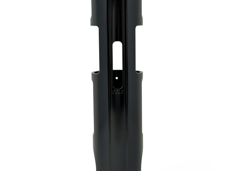 Black water reservoir cover for 2023.5–2025 Harley Touring VVT models. Fits FLHX, FLTRX, CVO Road Glide, and Street Glide. Hides stock plastic coolant tank cleanly.