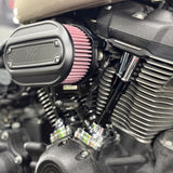 BMC featuring Kodlin Oval Air Cleaner for M8 Engines, Black