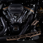 Oval Air Cleaner for M8 Engines, Chrome
