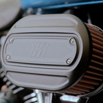 Oval Air Cleaner for M8 Engines, Chrome on M8 Softail Lowrider ST