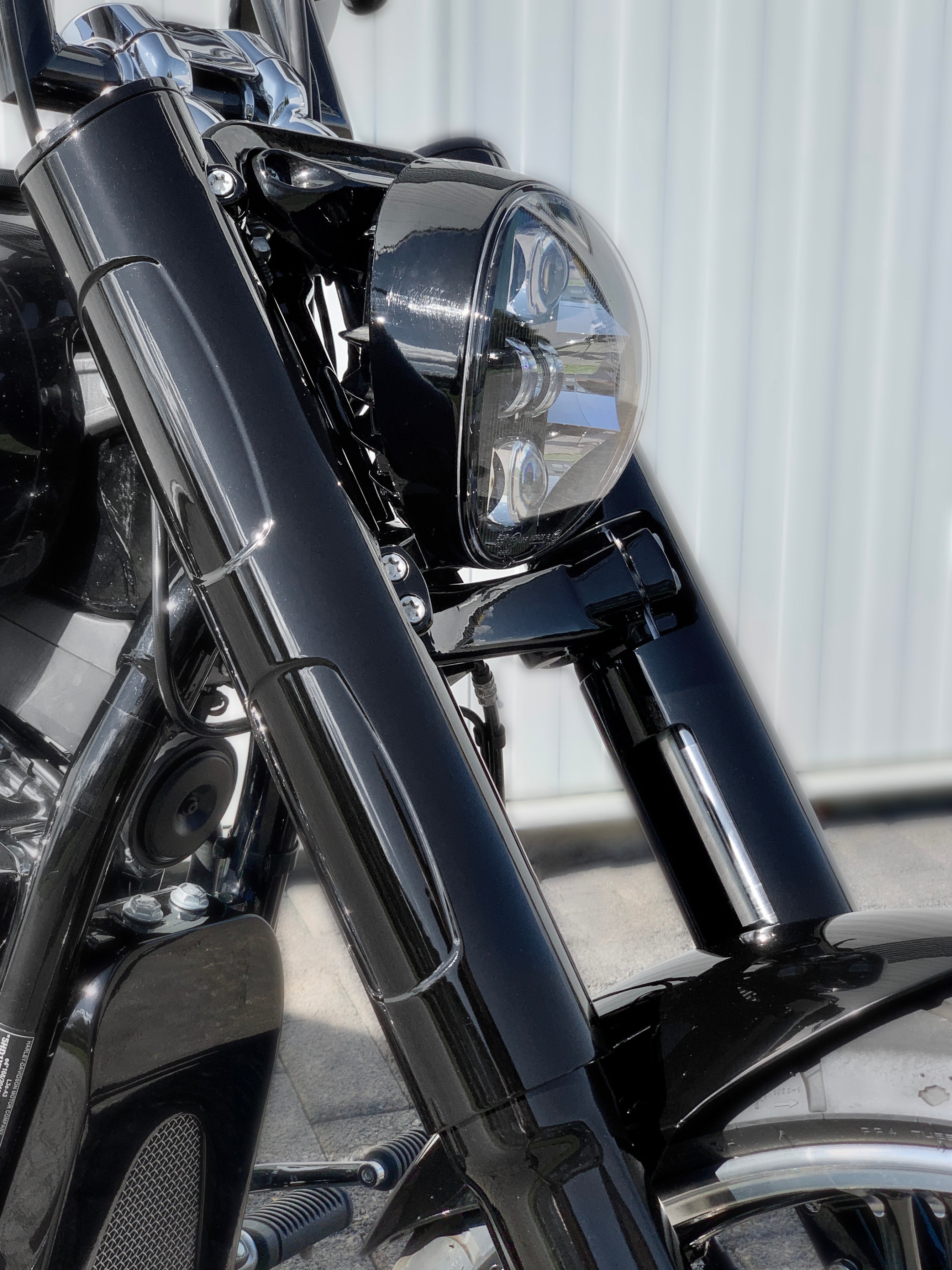 K46660 Kodlin Front End Cover for M8 Softail Breakout FXBR / FXBRS models 2018-2022 on bike
