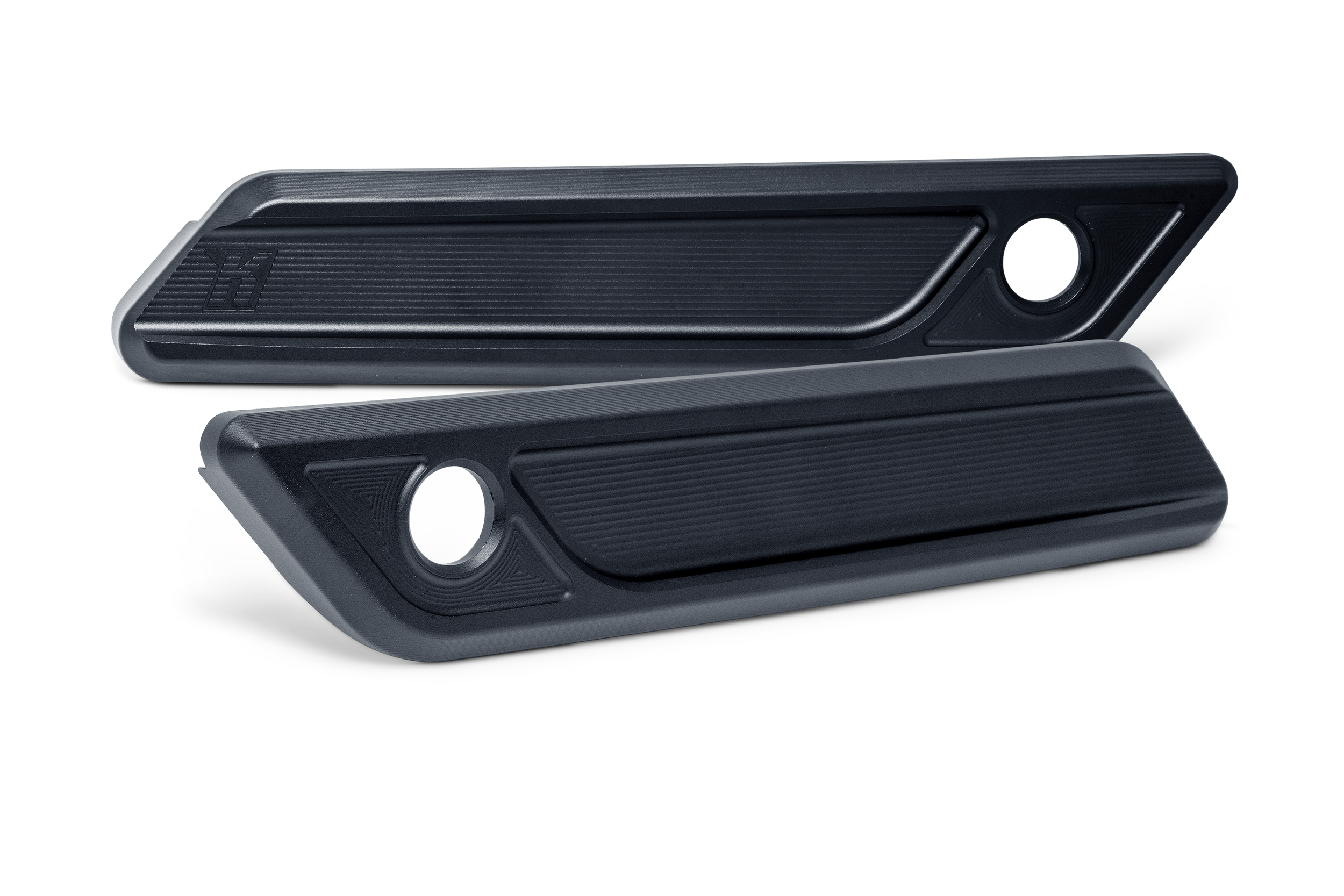 Kodlin "New Style" Latch Covers for 23.5-up VVT style HD Touring, black