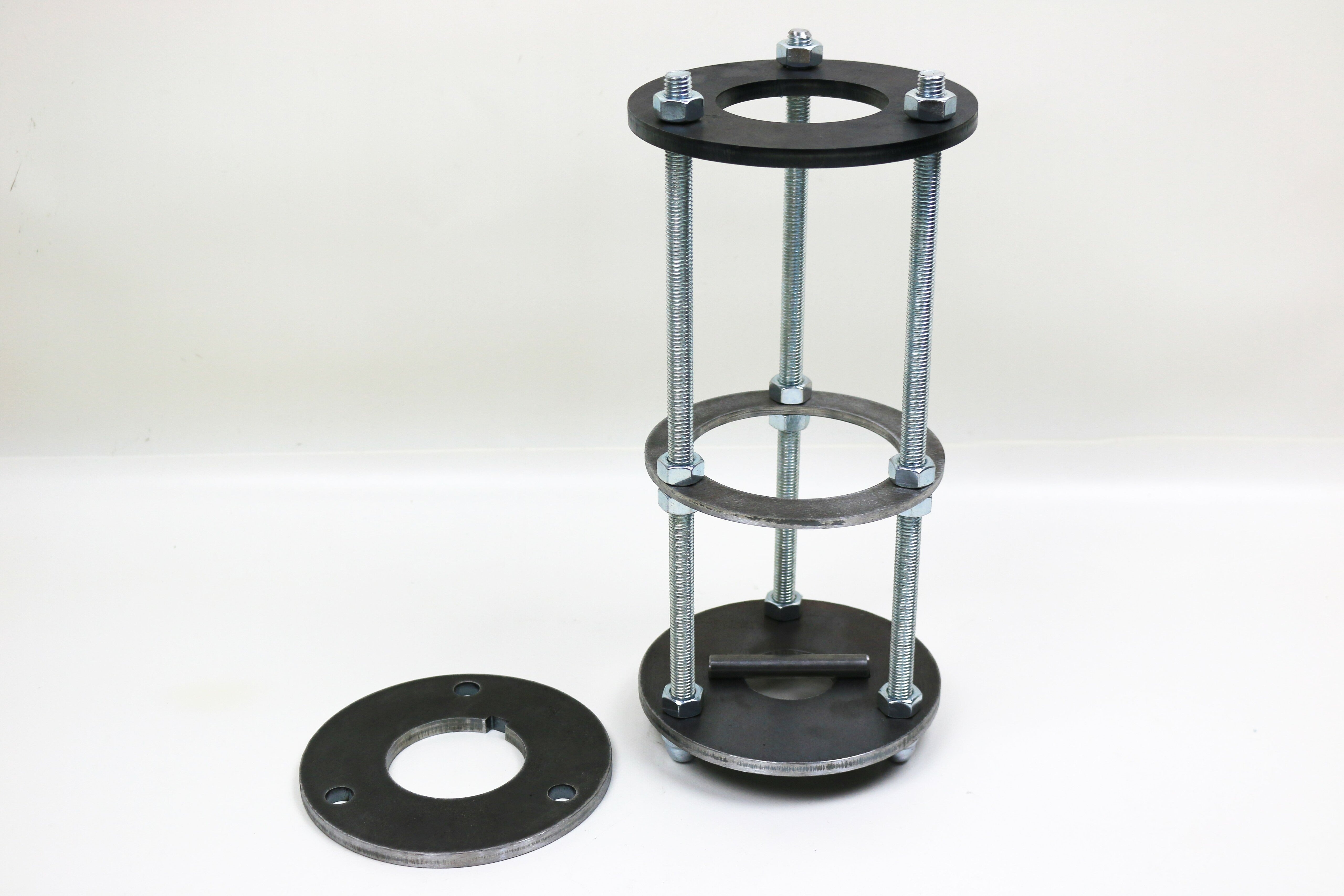 Kodlin Shock / Spring Compression Tool for Harley-Davidson M-8 Softail models. Works with K66024 and K66025 Lowering Kits and K66026 Lift Kit.