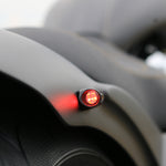 Kodlin Neowise Chrome 3-1 Bullet Smooth Rear Indicators, on bike