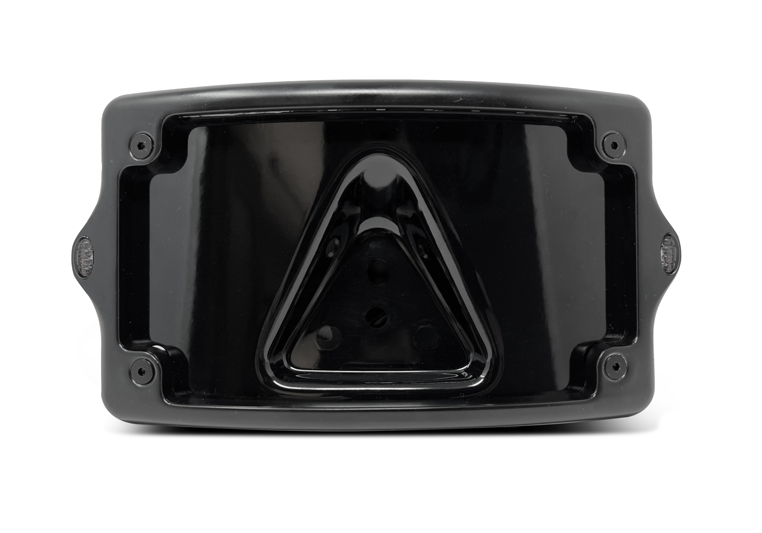 Kodlin Curved 3-bolt mounted Elypse 3-1 LED License Plate Kit in Black
