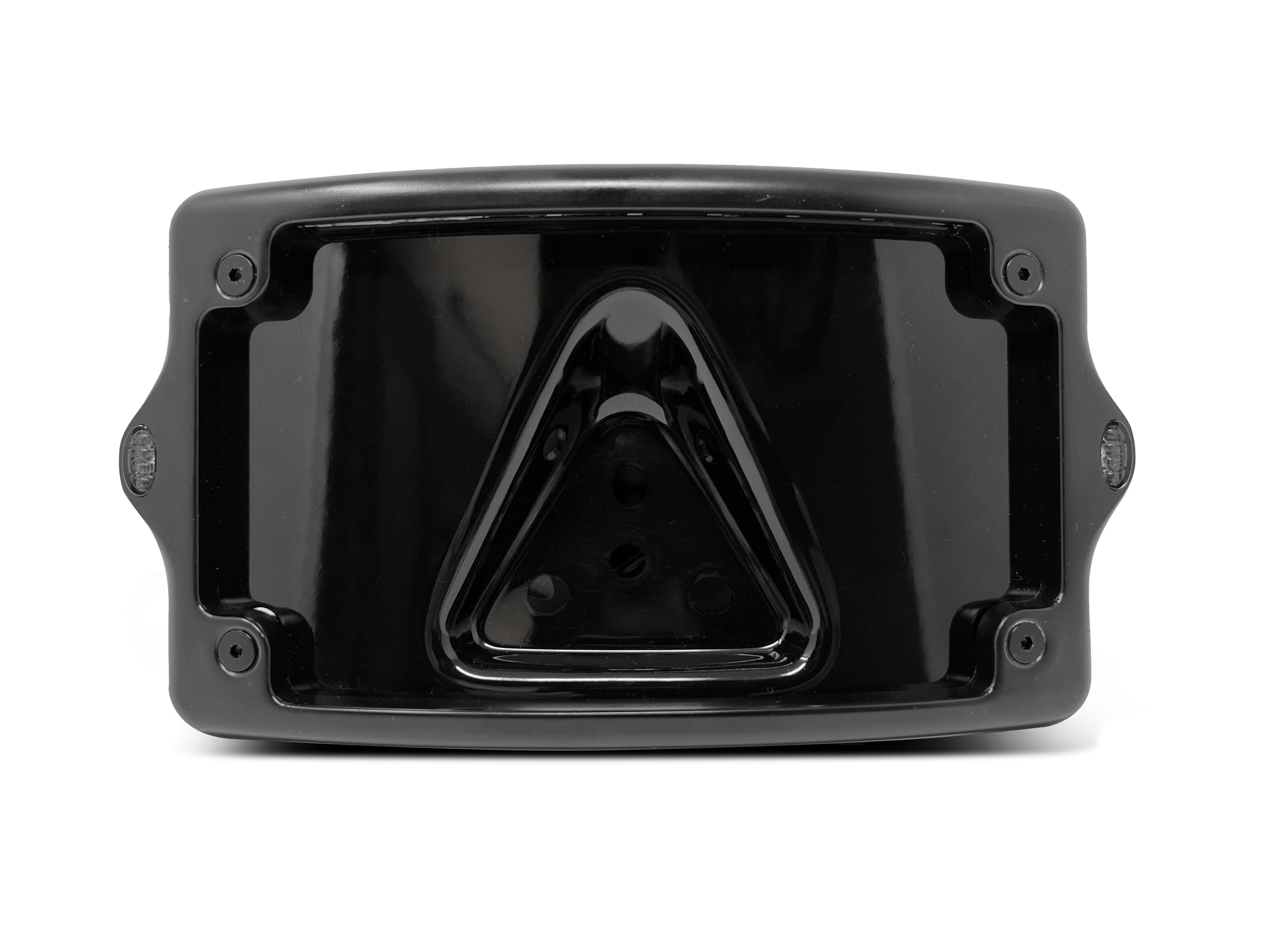 Kodlin Curved 3-bolt mounted Elypse 3-1 LED License Plate Kit in Black