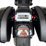 Curved LED 3-1 license plate kit on Lowrider ST