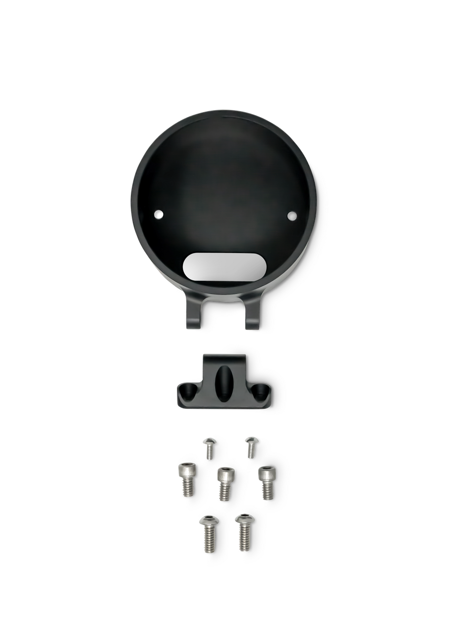 Kodlin Round Gauge Bezel Kit for Ascent Pro Riser, Black