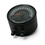Kodlin Round Gauge Bezel Kit for Ascent Pro Riser, Black with speedo