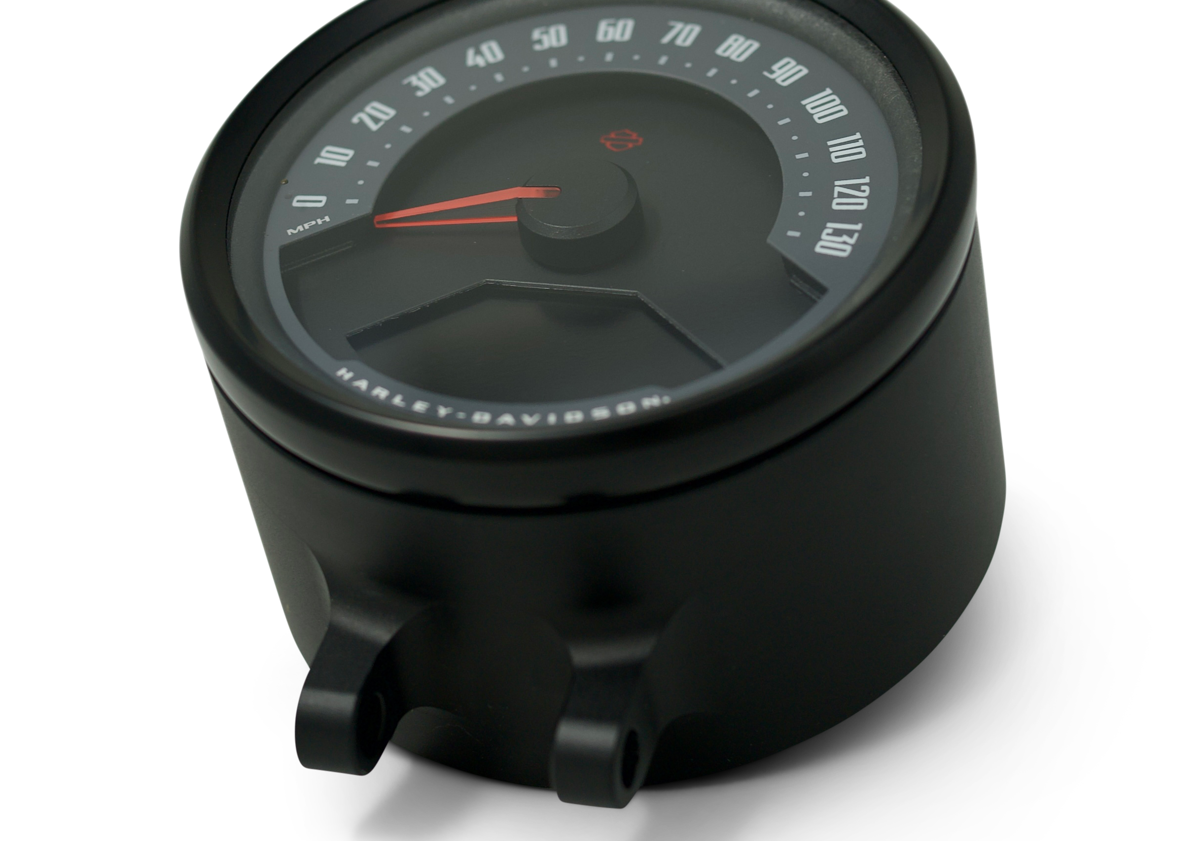 Kodlin Round Gauge Bezel Kit for Ascent Pro Riser, Black with speedo