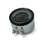 Kodlin Round Gauge Bezel Kit for Ascent Pro Riser, Chrome speedo installed