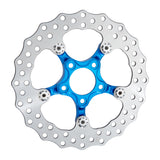 BMC featuring Arlen Ness Spider Brake Rotor, Blue