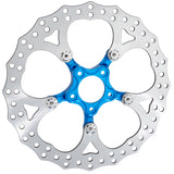 BMC featuring Arlen Ness 14" Spider Brake Rotor, Blue