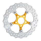 BMC featuring Arlen Ness Spider Brake Rotor, Gold