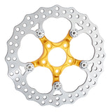 BMC featuring Arlen Ness Spider Brake Rotor, Gold