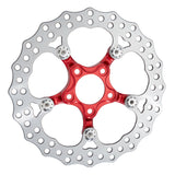 BMC featuring Arlen Ness Spider Brake Rotor, Red