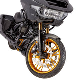 BMC featuring Arlen Ness Jagged® Brake Rotors, '24-up FLT & Pan America Front