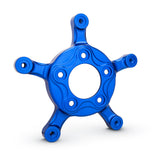 BMC featuring Arlen Ness Arlen Ness® Spider Brake Rotor Adapters for 2024 Touring Models (Universal) Blue