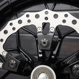 BMC featuring Arlen Ness Titanium Floating Rotor Bolts, FLT Touring / Black
