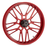 BMC featuring Arlen Ness Split Spoke Forged Wheels, Red
