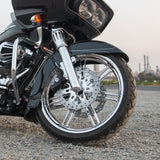 BMC featuring Arlen Ness 7-Valve Brake Rotors, Chrome