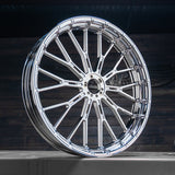 BMC featuring Arlen Ness Y-Spoke Forged Wheels, Chrome