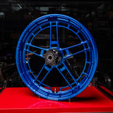 BMC featuring Arlen Ness Flatline Forged Wheels, Blue