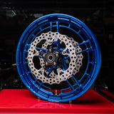 BMC featuring Arlen Ness Flatline Forged Wheels, Blue