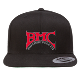 BMC Snapback Hat - Red Logo