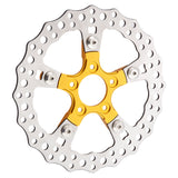 BMC featuring Arlen Ness FLT Brake Rotor Adapter for Ness Wheels, Gold