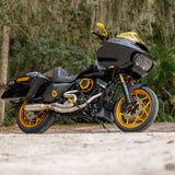 BMC featuring Arlen Ness Speed 5 Forged Wheels, Gold