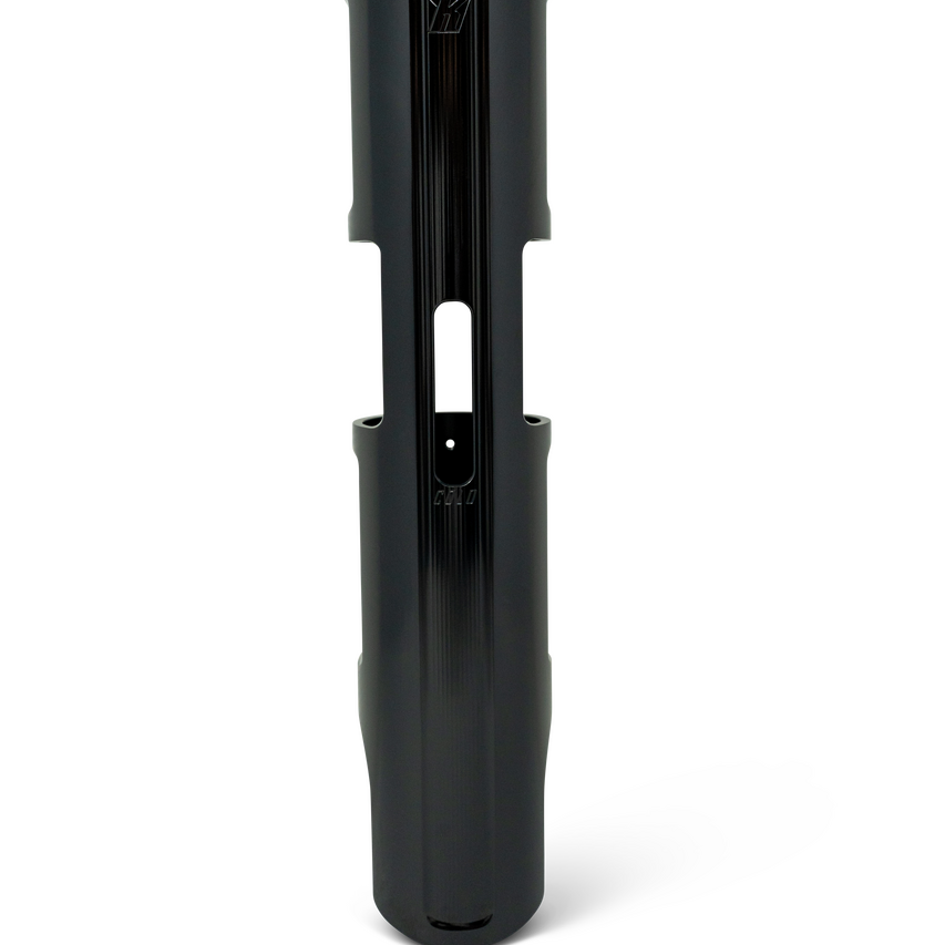Black water reservoir cover for 2023.5–2025 Harley Touring VVT models. Fits FLHX, FLTRX, CVO Road Glide, and Street Glide. Hides stock plastic coolant tank cleanly.