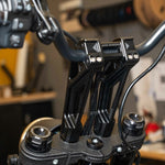 Kodlin Fastback Risers 8“ Universal For Sportster, Dyna and Softail models