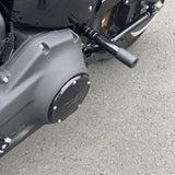 Kodlin M8 Softail Rear Guards - Black. Fits Lowrider, Lowrider S, Lowrider ST, Street Bob, Fat Bob, Sport Glide, Softail Standard