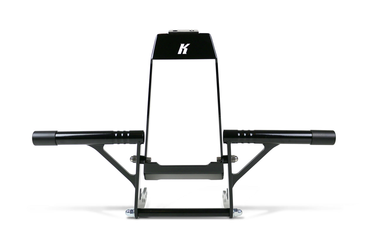 Kodlin M8 Softail Engine Guards - Black. Fits Lowrider, Lowrider S, Lowrider ST, Street Bob, and Softail Standard