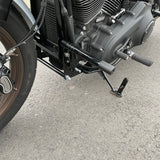 Kodlin M8 Softail Engine Guards - Black. Fits Lowrider, Lowrider S, Lowrider ST, Street Bob, and Softail Standard