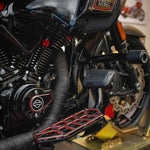 FLTRX Road Glide, FLTRXSE Road Glide CVO, FLTRXSTSE Road Glide ST CVO, FLHXSE Street Glide CVO, exhaust side
