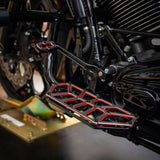 BMC featuring Kodlin NXL Redline Floorboards for Harley-Davidson Touring models