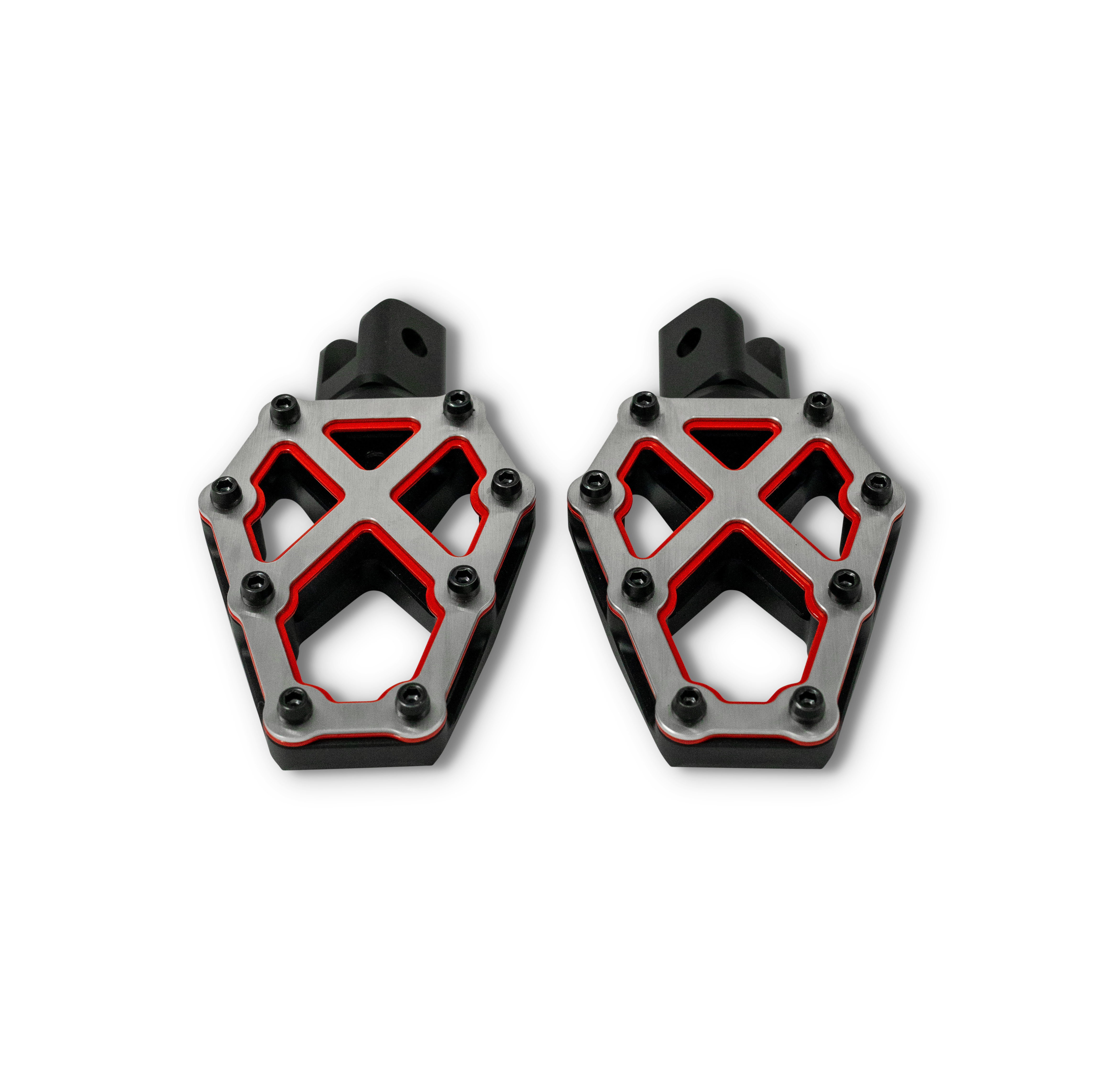 Kodlin NXL Redline Footpegs - perfect look on 2025 Lowrider S and Lowrider ST models