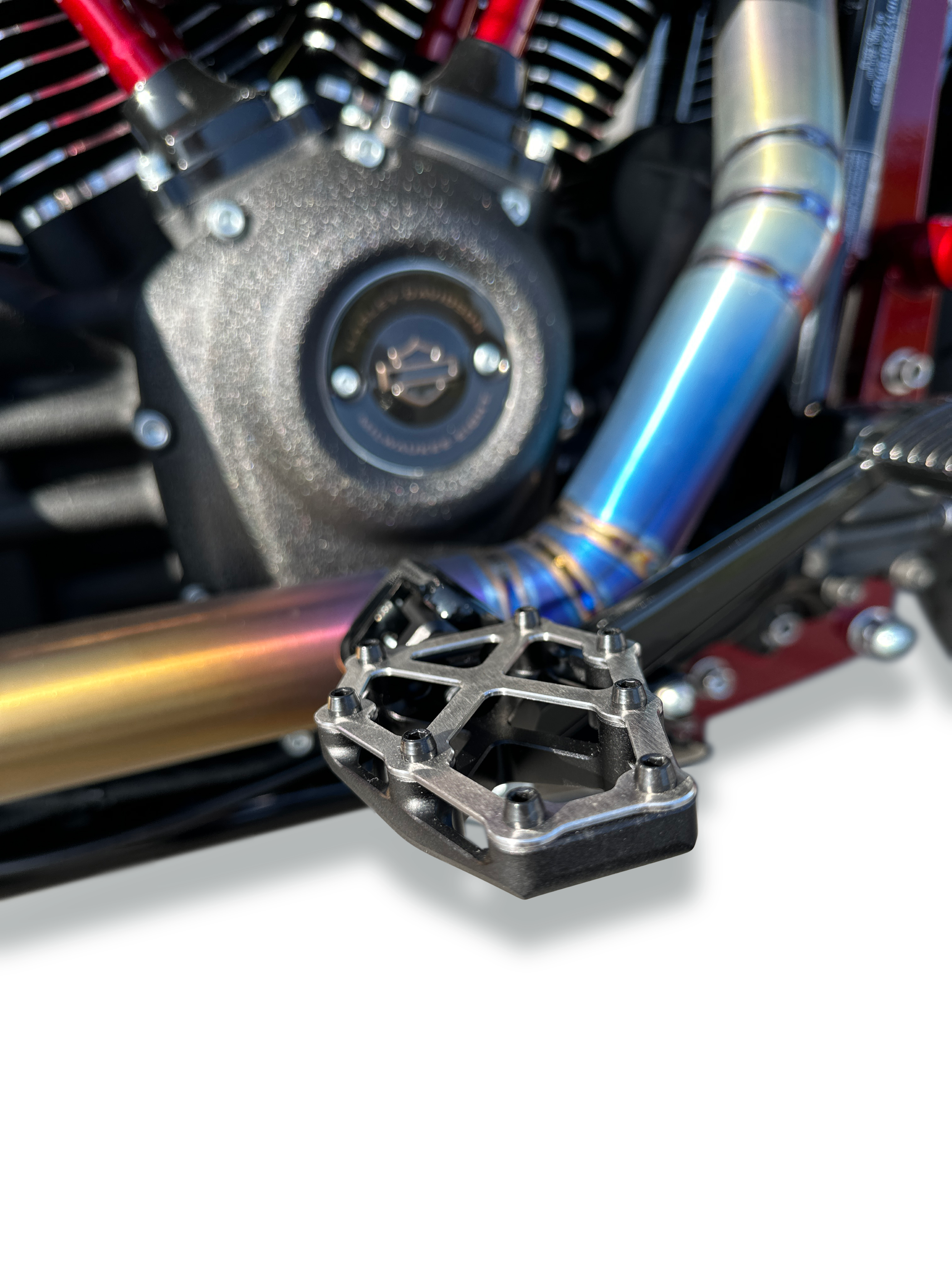 NXL footpegs on Lowrider S and Street Bob