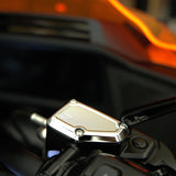 BMC featuring Kodlin Front Brake Master Cylinder Cover – Chrome – For Harley-Davidson Touring VVT Models 2023.5-Up