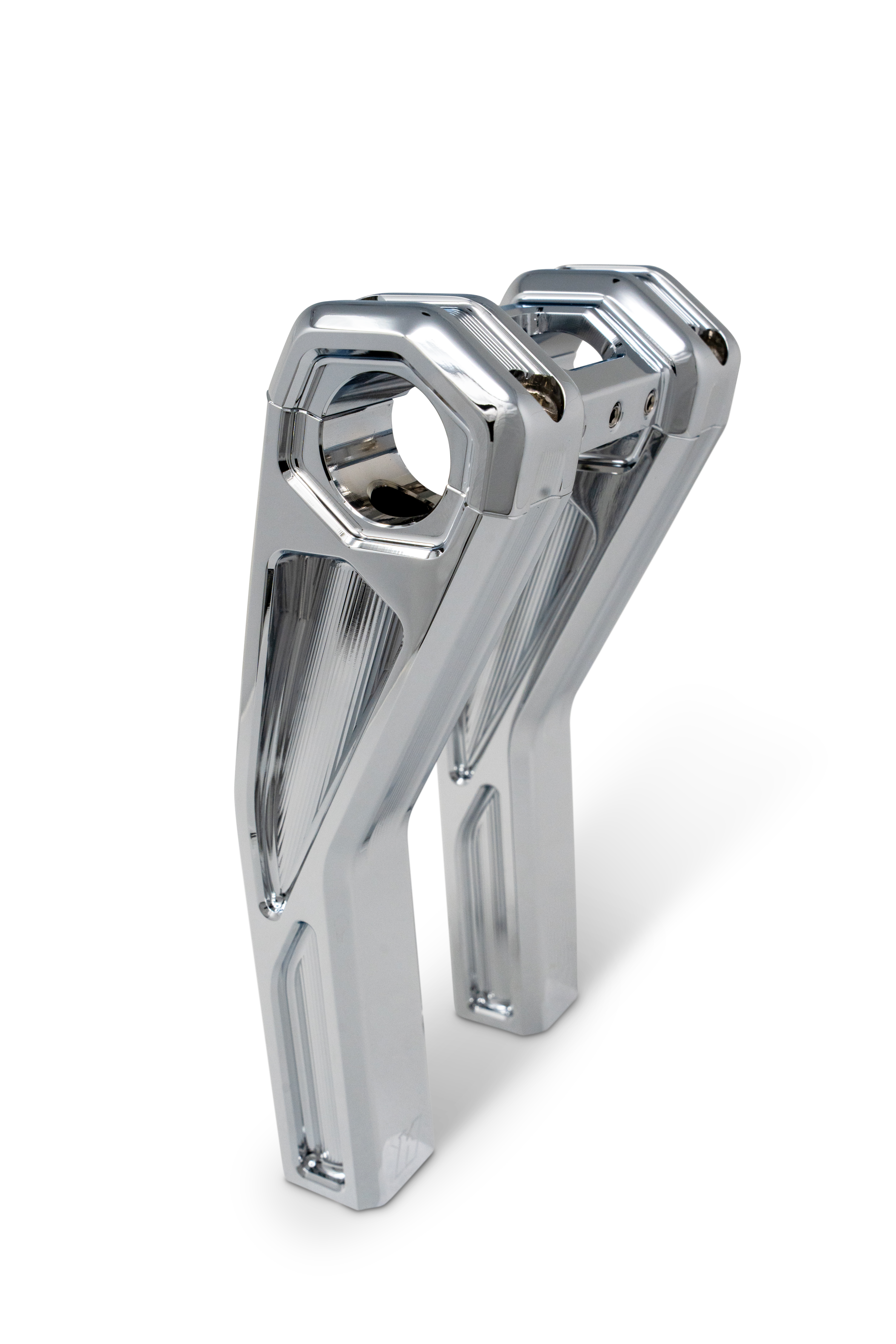 Ascent Pro Pullback Riser 8", chrome