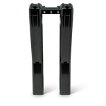 Kodlin Ascent Pro Risers, 10" high in gloss black for MY24-25 CVO Road Glide ST FLTRXSTSE models and Road Glide FLHX, FLTRX models