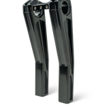 Kodlin Ascent Pro Risers, 10" high in gloss black for M8 Softail models.