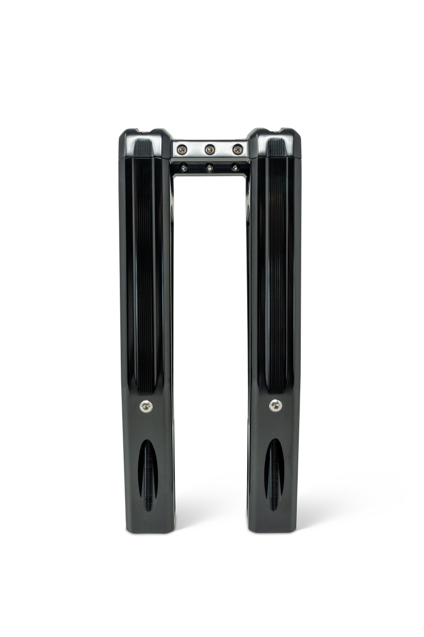 Kodlin Ascent Pro Risers, 10" high in gloss black for MY24-25 CVO Road Glide ST FLTRXSTSE models and Road Glide FLHX, FLTRX models