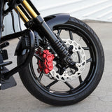 BMC featuring Arlen Ness Speed 5 Forged Wheels, Black