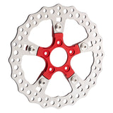 BMC featuring Arlen Ness FLT Brake Rotor Adapter for Ness Wheels, Red