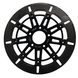 BMC featuring Kodlin by SBS 9-Spoke Front Brake Rotor – Black – for Harley-Davidson M8 Softail Models