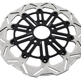 BMC featuring Kodlin by SBS 10-Spoke Front Brake Rotor – Polished – for Harley-Davidson M8 Softail Models